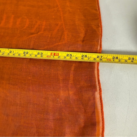 OKLAHOMA orange and blue Scarf - Picture 7 of 13